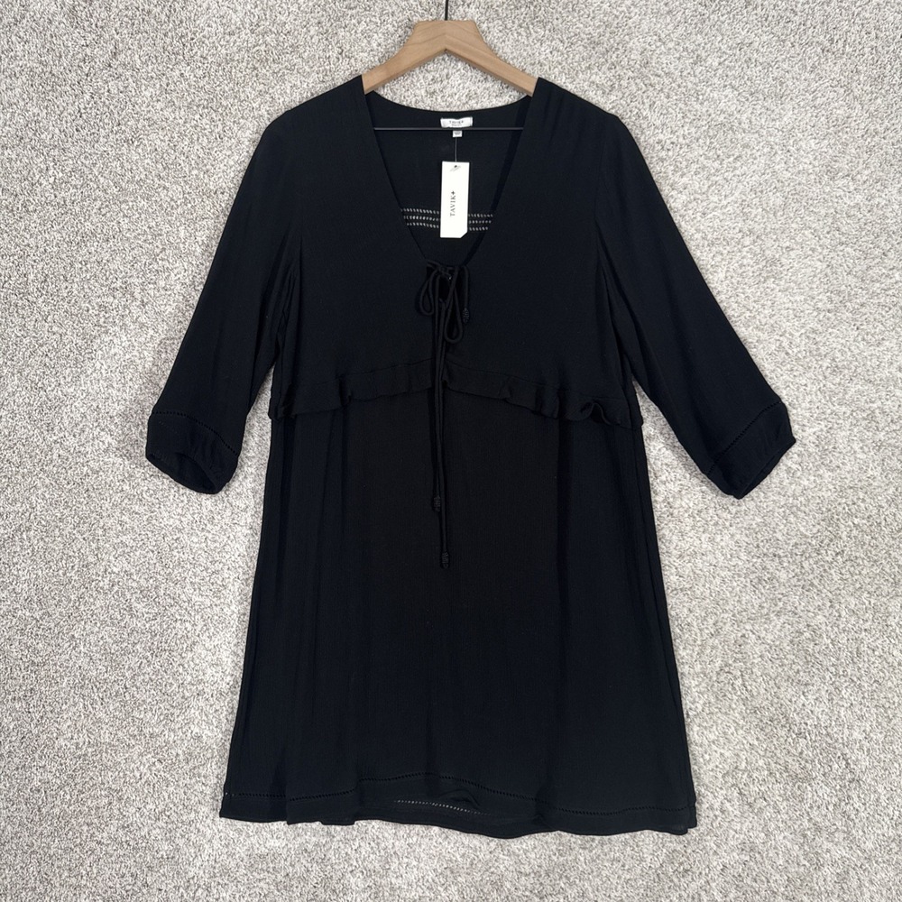 Tavik Women's Black Cover Up Dress‎ - Medium